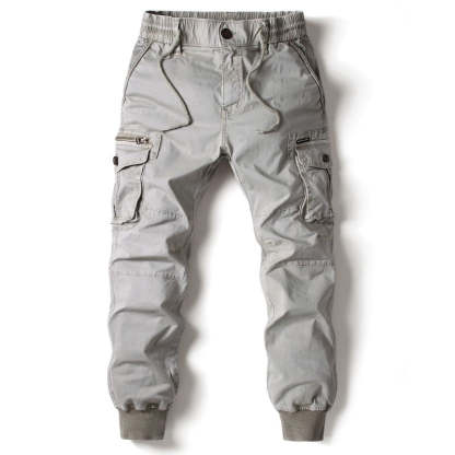 Men's Full Length Military Cargo Pants-Legletic
