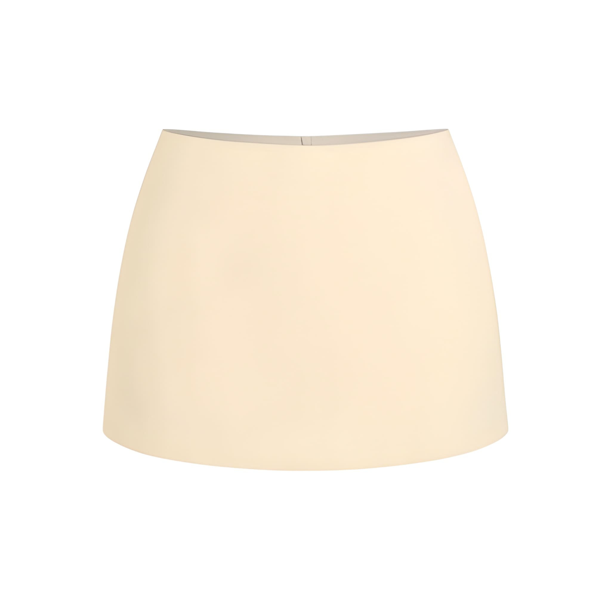 Low Rise Fitted Mini Skort With Split Hem For Women