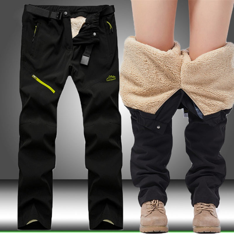 Warm Fleece Thick Waterproof Pants-Legletic