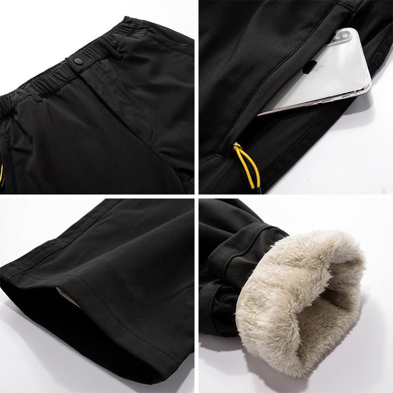 Warm Fleece Thick Waterproof Pants-Legletic
