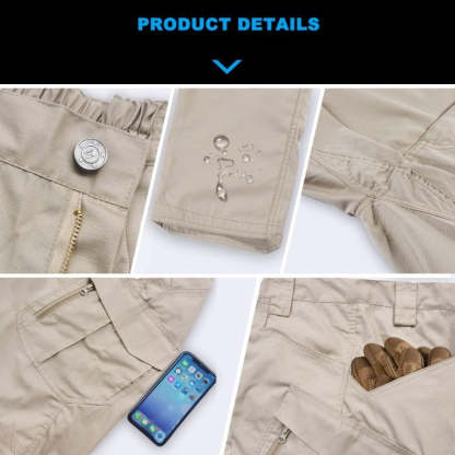 Men's Multiple Pocket Tactical Cargo Pants-Legletic