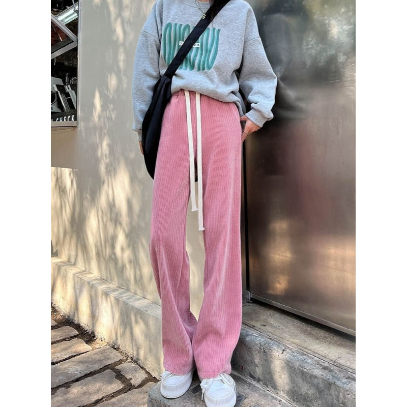 Women's High Waist Wide Leg Pants-Legletic