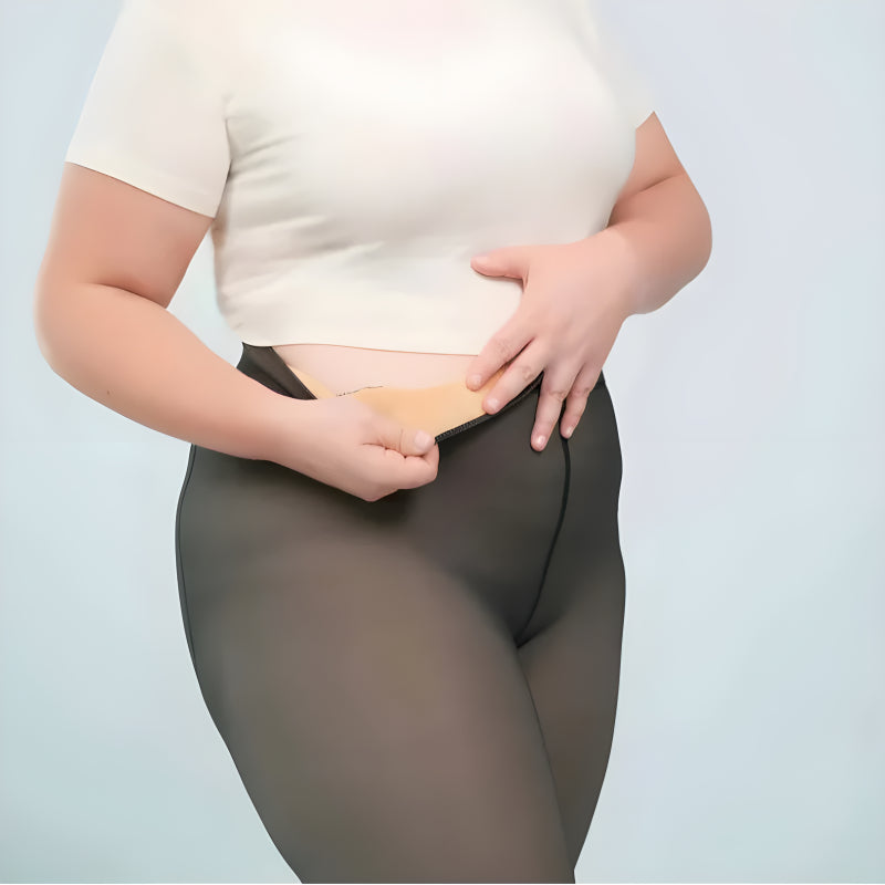Ultra Soft Thermal Fleece Lined Tights-Legletic