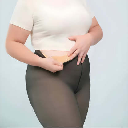 Ultra Soft Thermal Fleece Lined Tights-Legletic