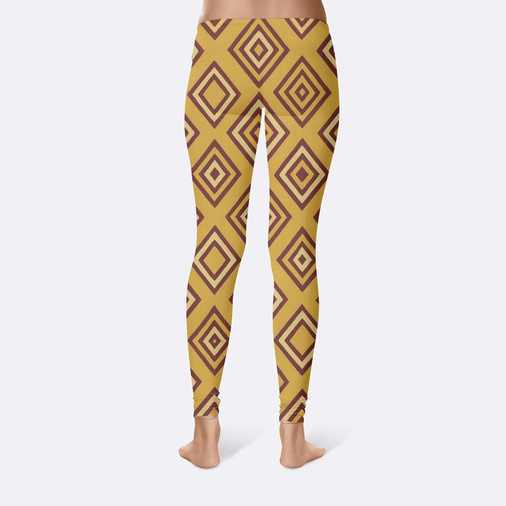 Nested Rhombus Field soft cotton leggings