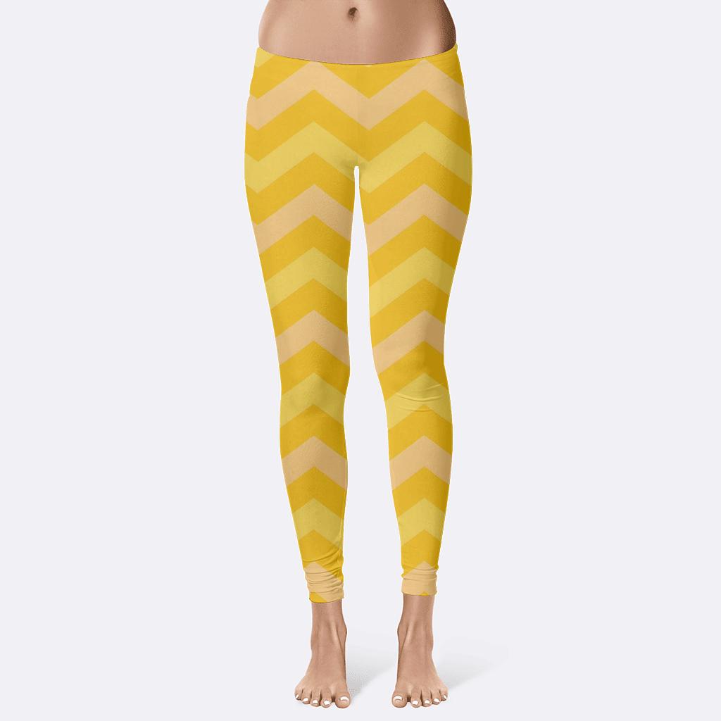 Offset Chevron Rhythm unique fashion leggings
