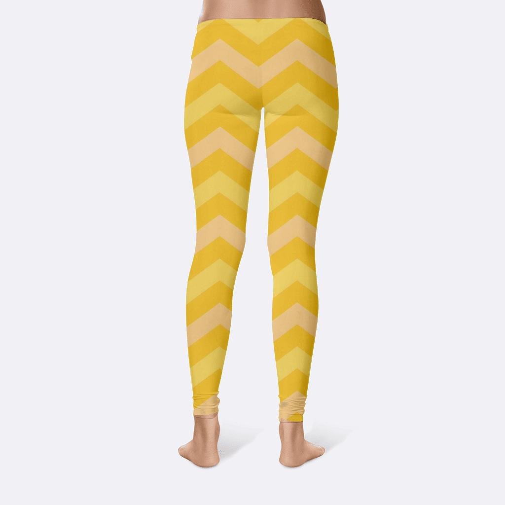 Offset Chevron Rhythm unique fashion leggings
