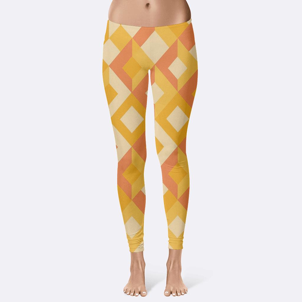 Nested Rhombus Mosaic custom leggings