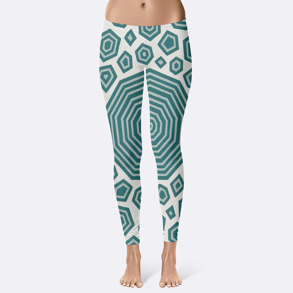 Geometric Flow Harmony Legging