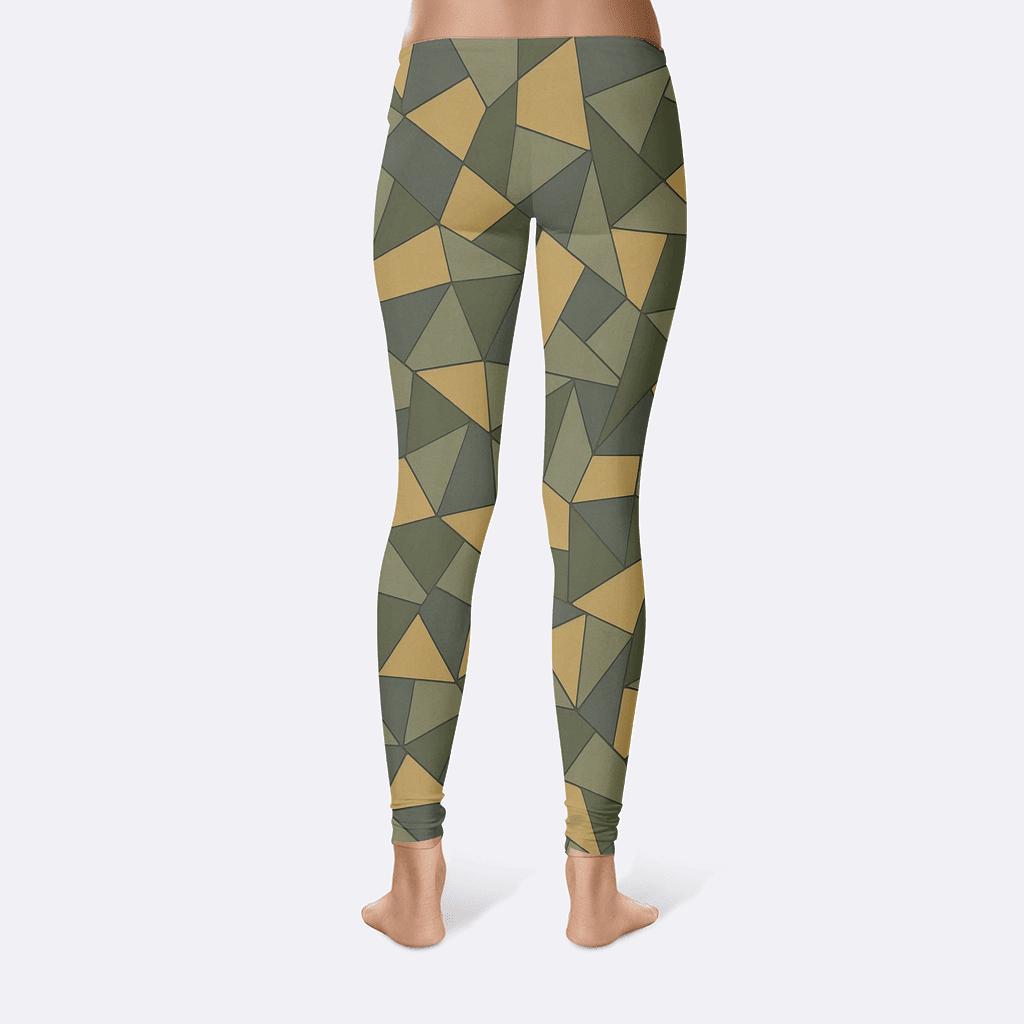 Polygon Shard Quilt custom leggings