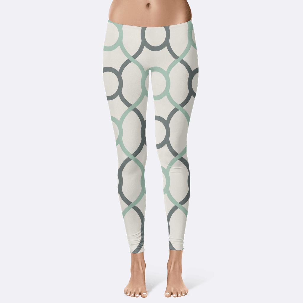 Concentric Loop Lattice stylish workout leggings