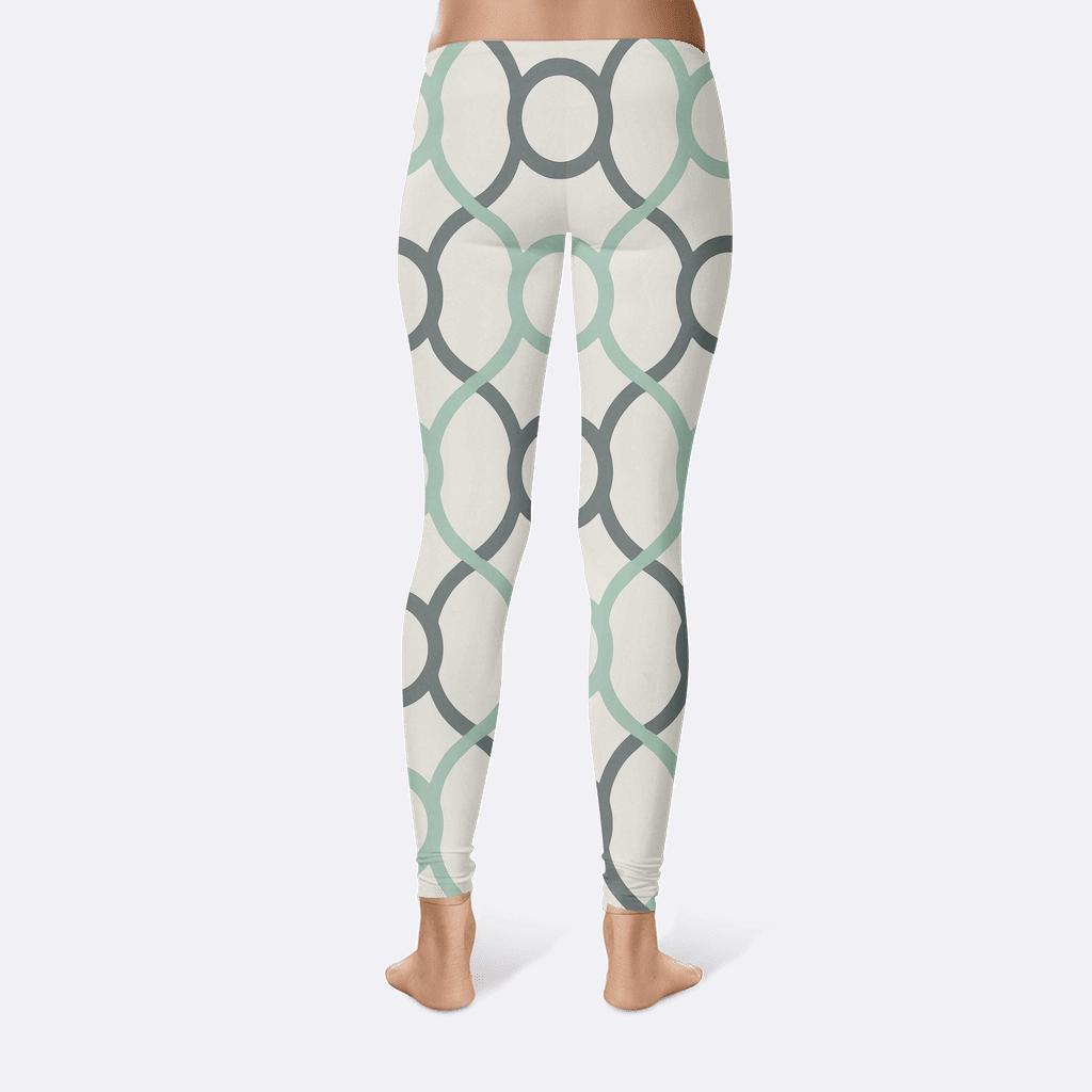 Concentric Loop Lattice stylish workout leggings