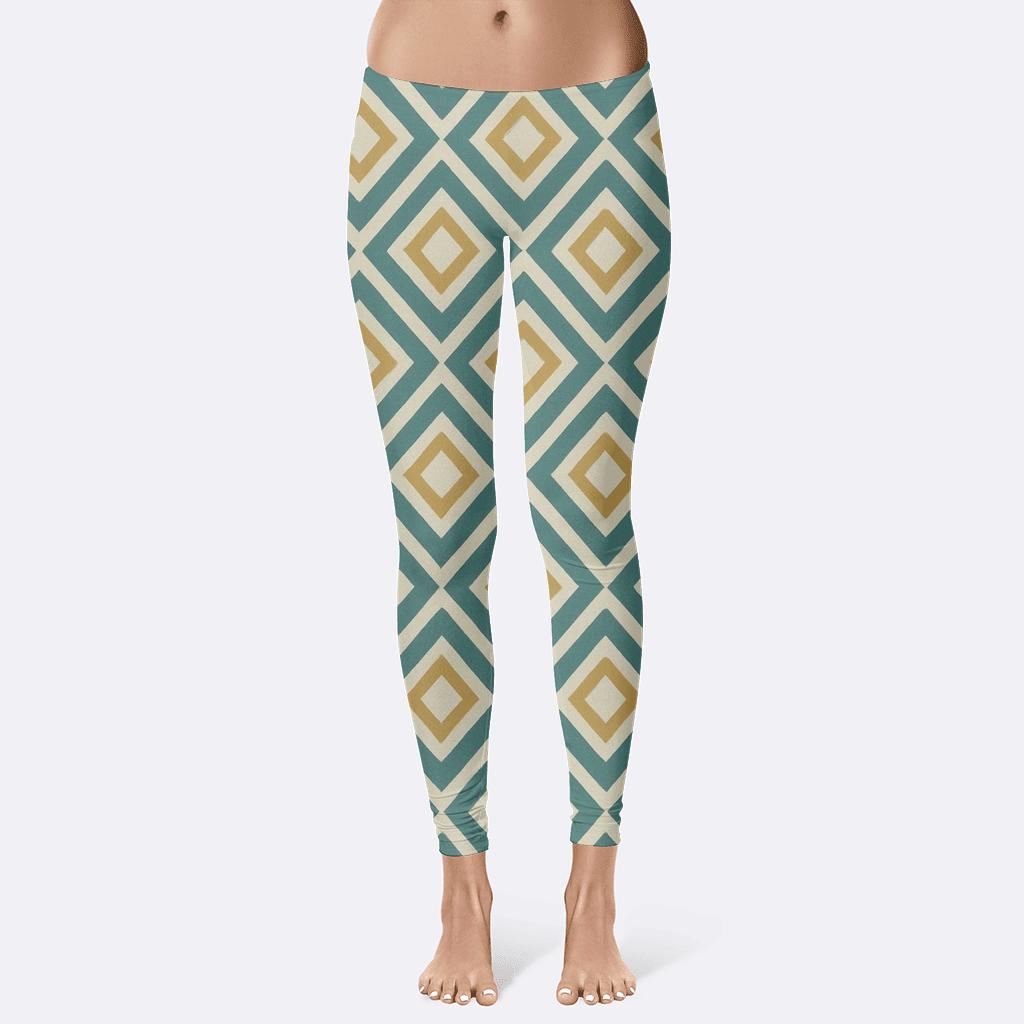 Nested Rhombus Array custom leggings