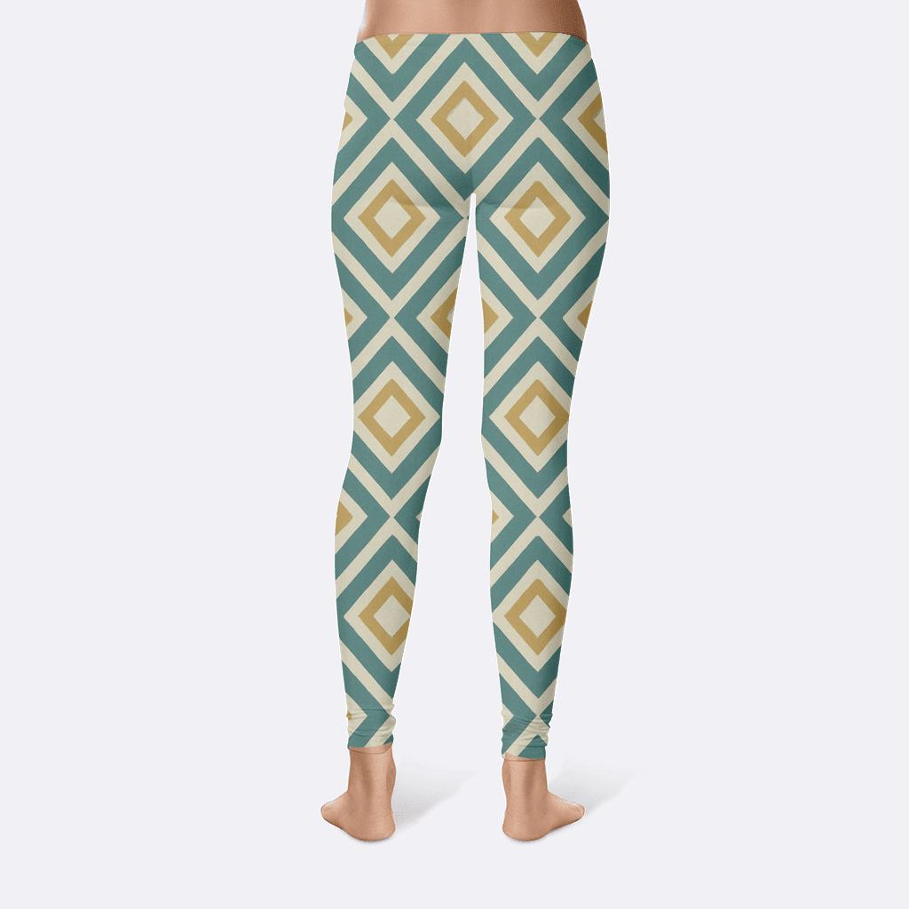 Nested Rhombus Array custom leggings