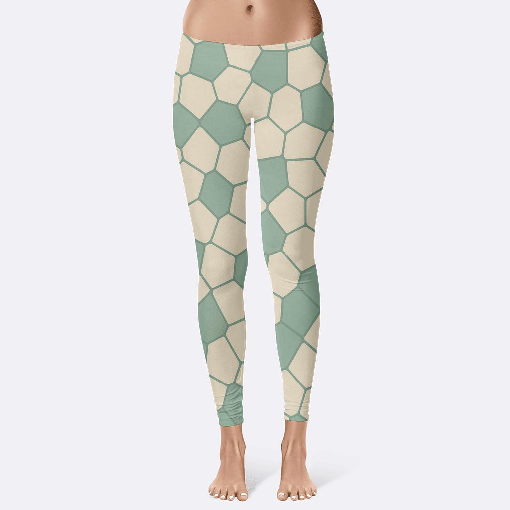 Foam Cell Mesh comfortable yoga leggings