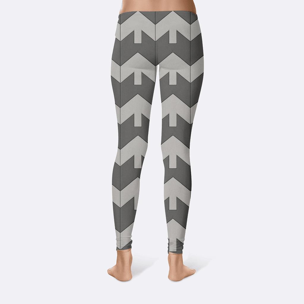 Recursive Edge Tiles comfortable yoga leggings
