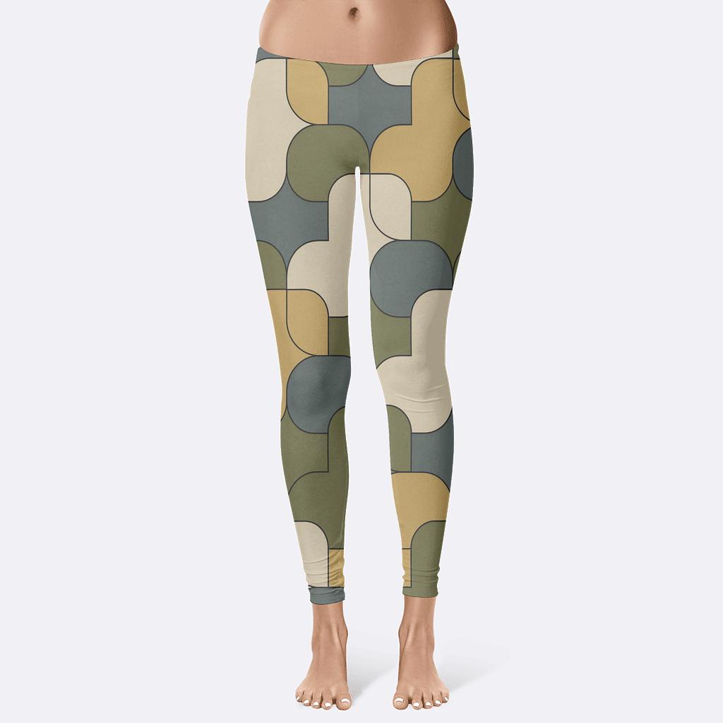 Interstice Tessellation Study personalized print leggings