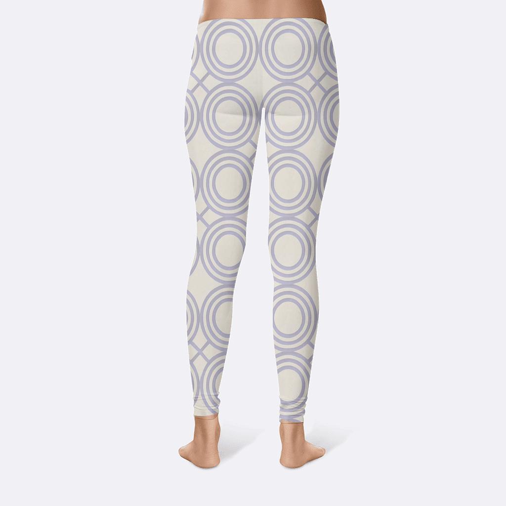Concentric Loop Network unique fashion leggings
