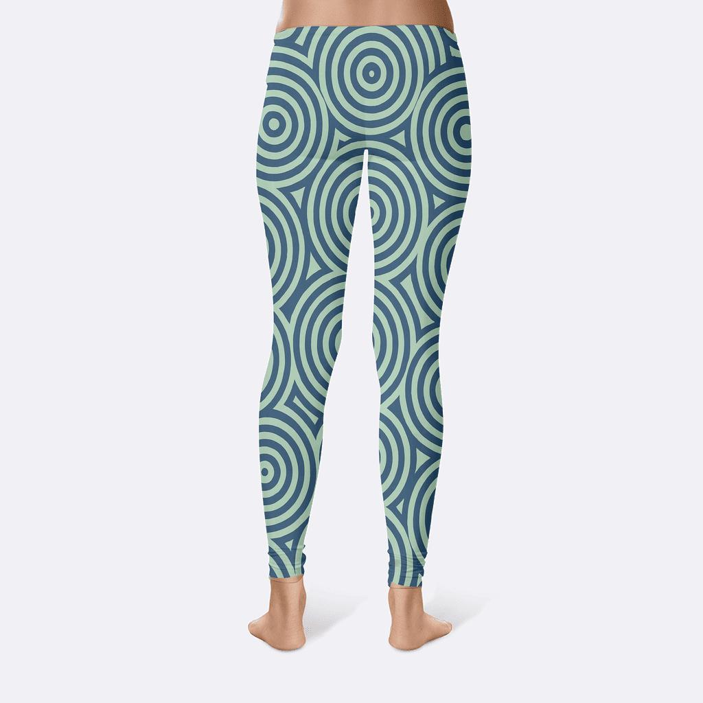 Radial Band Modulation trendy athletic leggings