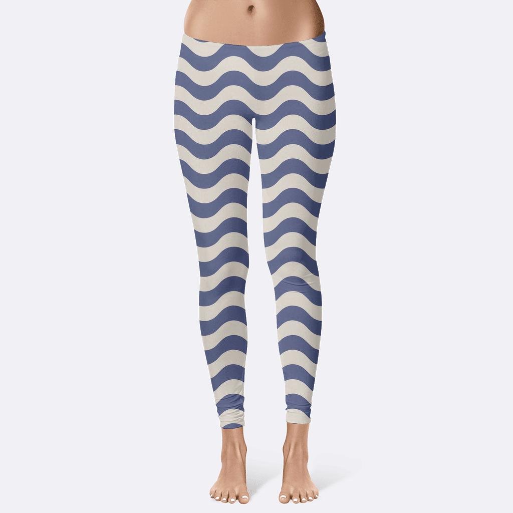 Sinewave Linear Pack personalized print leggings