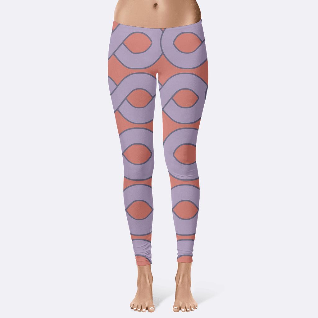 Looping Ribbon Circuit comfortable yoga leggings