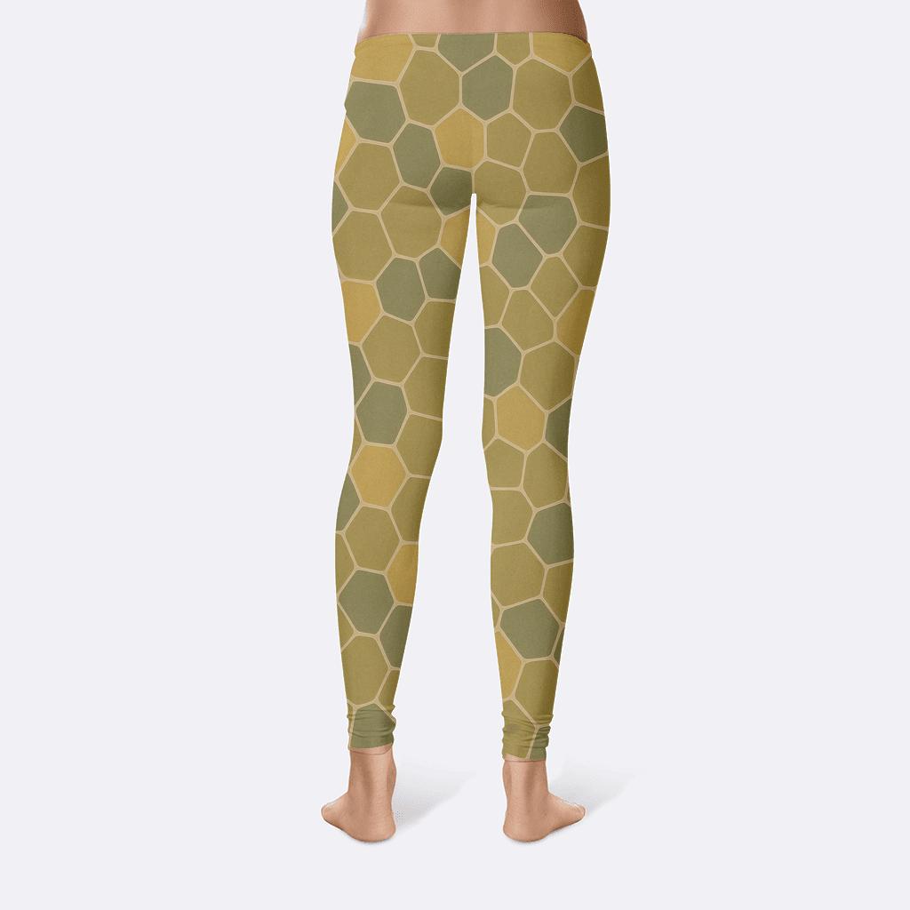 Foam Cell Scatter high-waist leggings