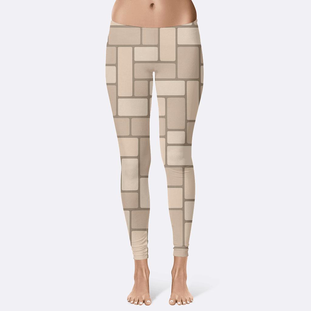 Modular Brick Assembly personalized print leggings