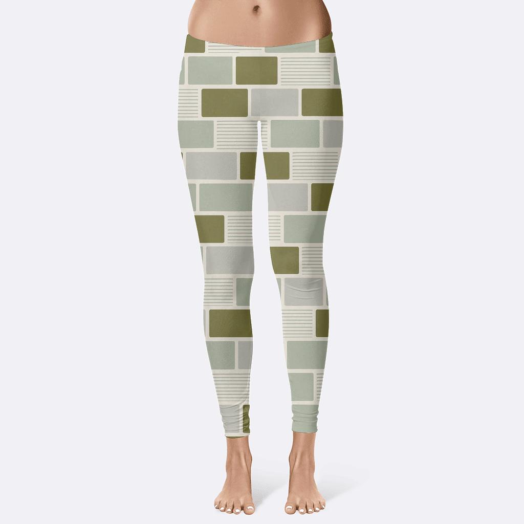 Quasi Brick Scatter stylish workout leggings