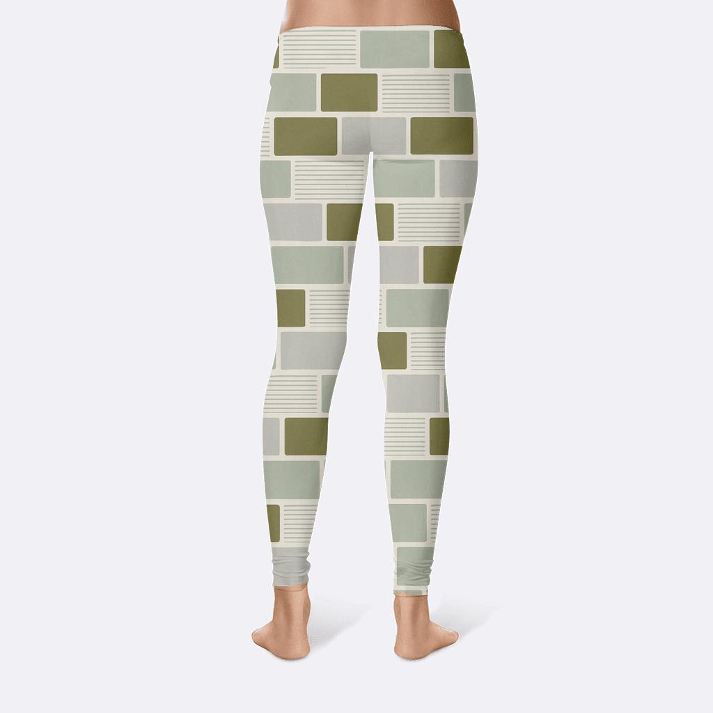 Quasi Brick Scatter stylish workout leggings