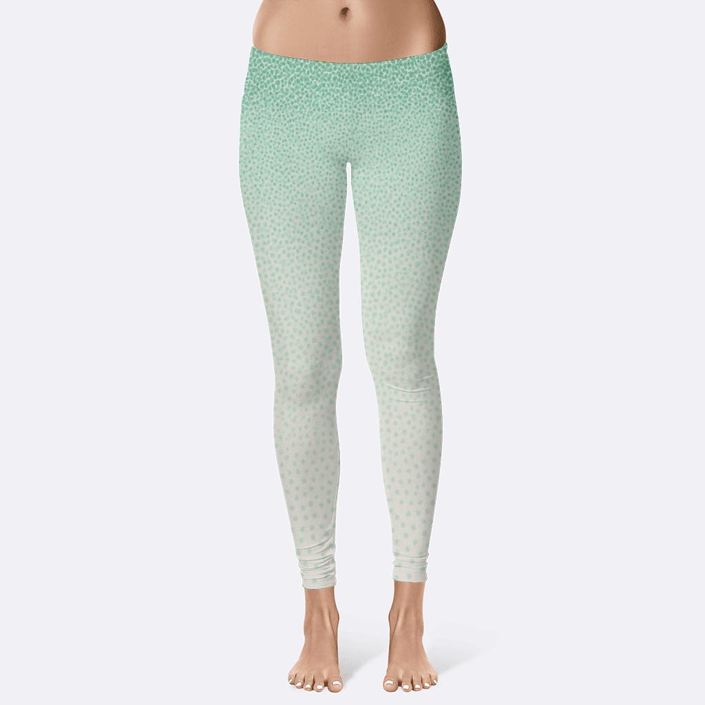 Micro Dither Meadow soft cotton leggings