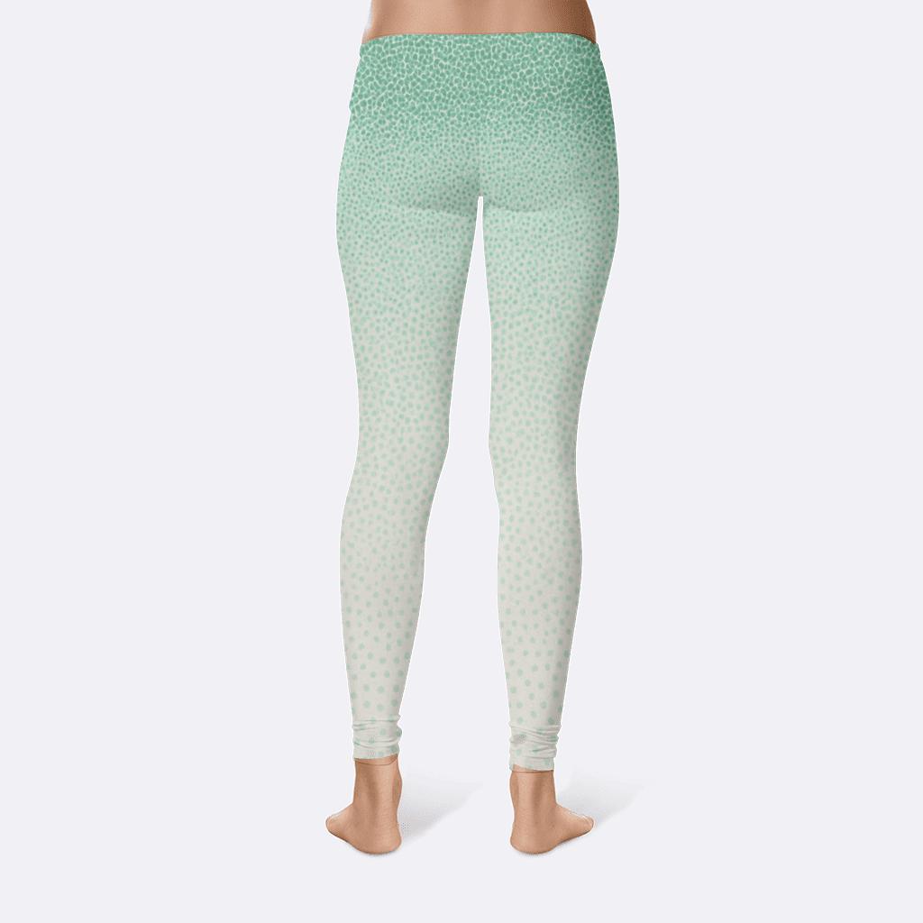 Micro Dither Meadow soft cotton leggings
