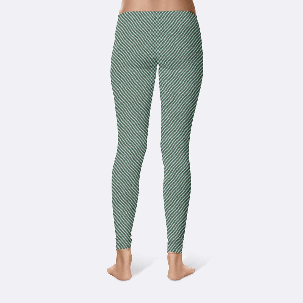 Microline Moire Matrix high-waist leggings