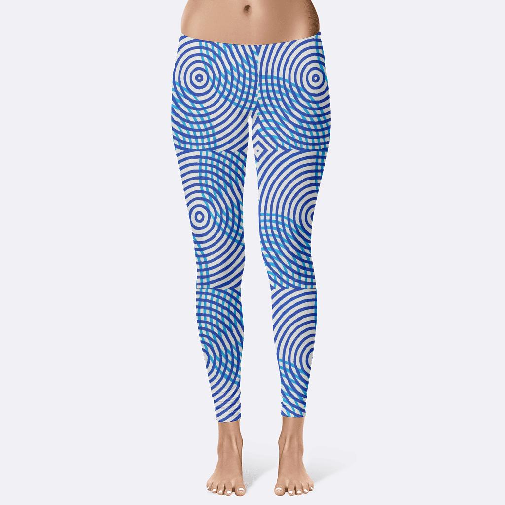 Moiré Arc Registry designer patterned leggings