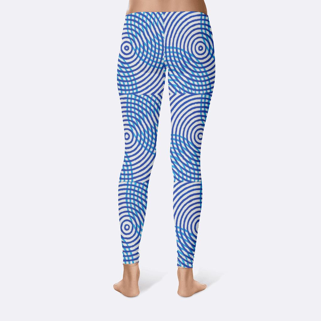 Moiré Arc Registry designer patterned leggings