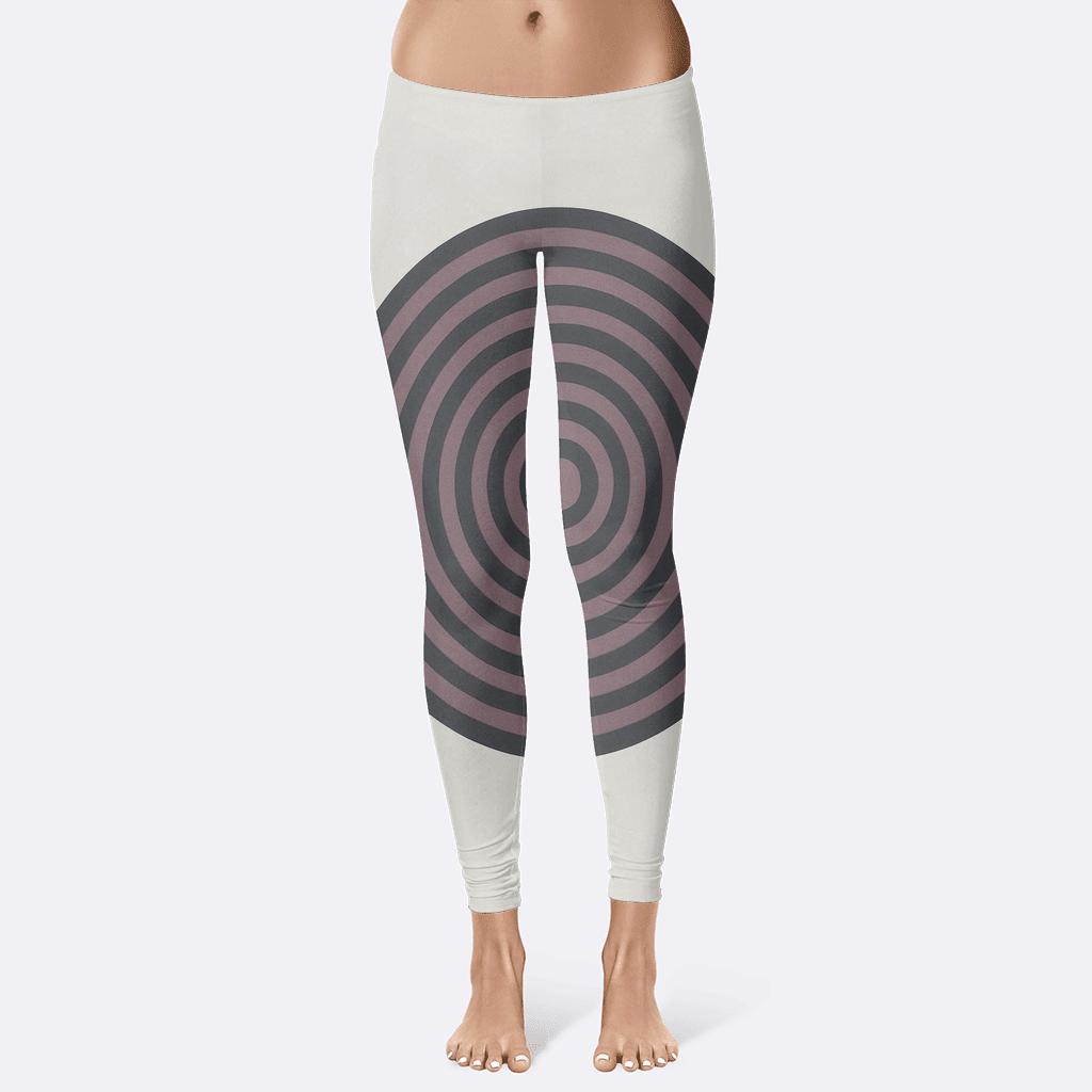 Radial Band Sequence personalized print leggings