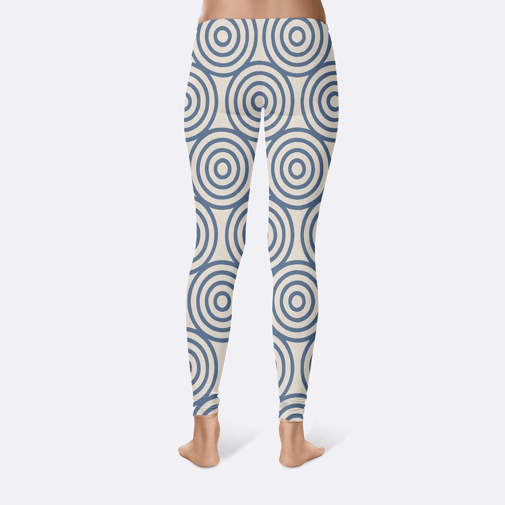 Concentric Loop Bands unique fashion leggings