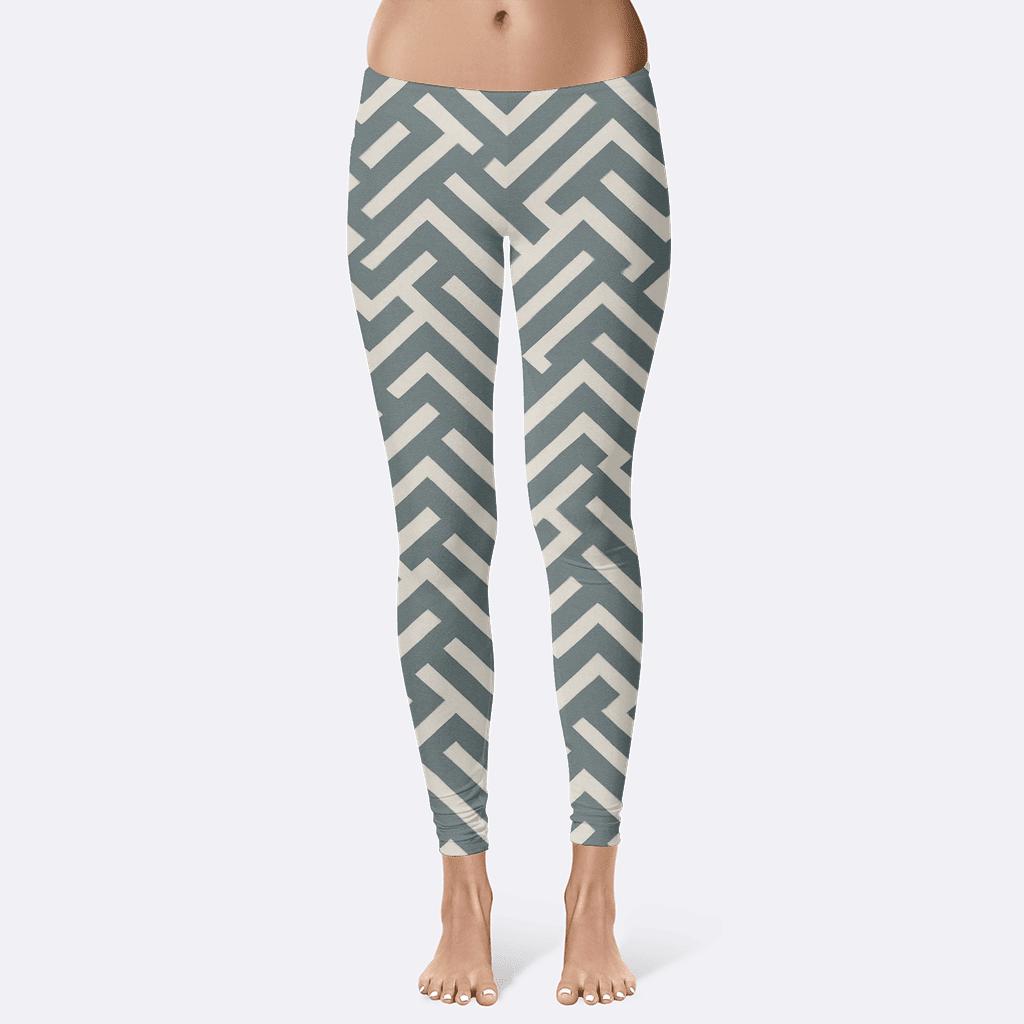Recursive Edge Weave comfortable yoga leggings