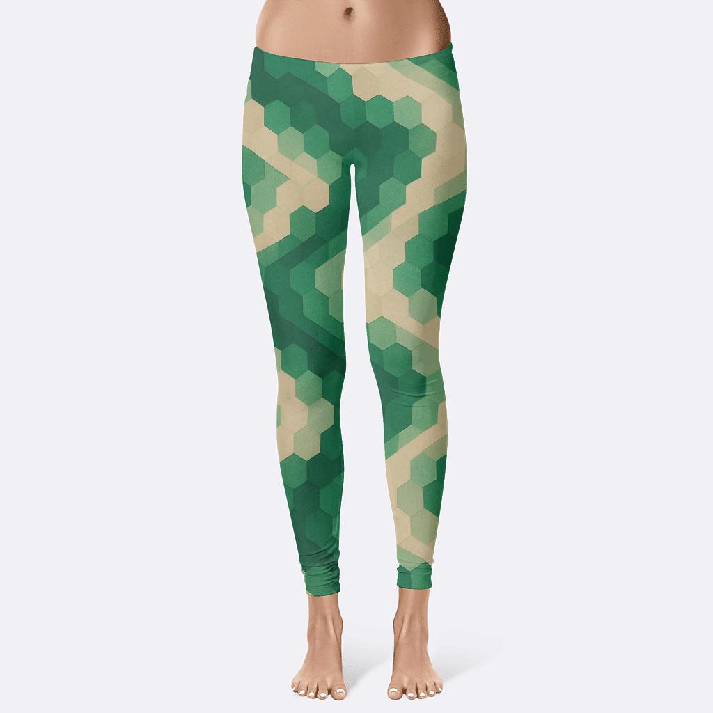 Hexagonal Drift Flow unique fashion leggings