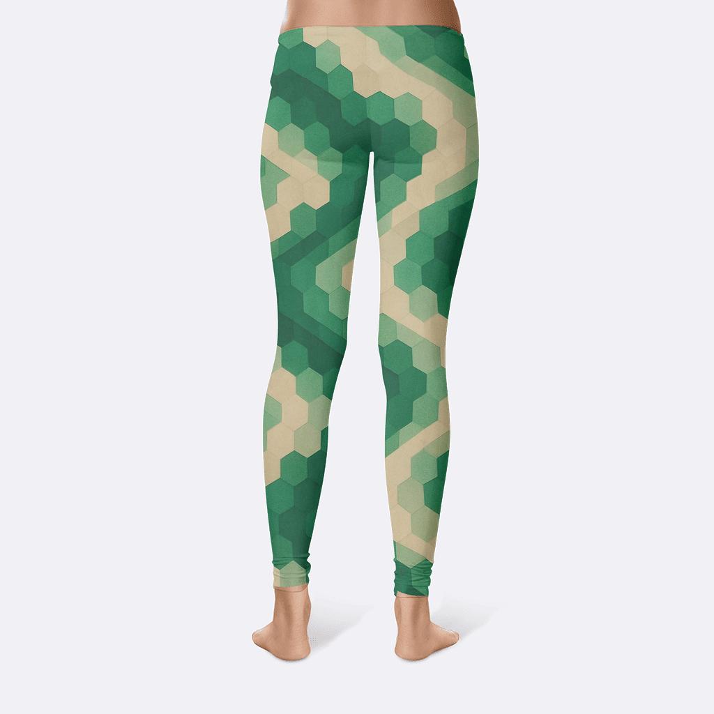Hexagonal Drift Flow unique fashion leggings
