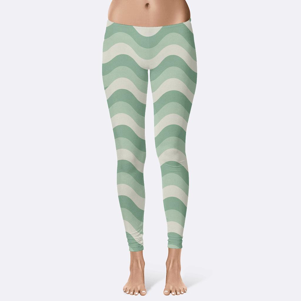 Rhythmic Wave Formulation comfortable yoga leggings