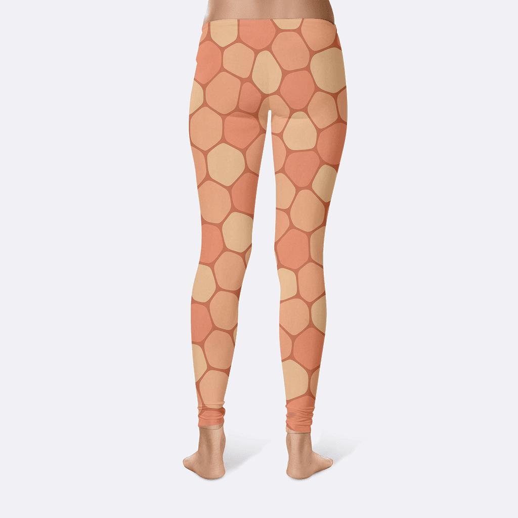 Foam Mosaic Cells personalized print leggings