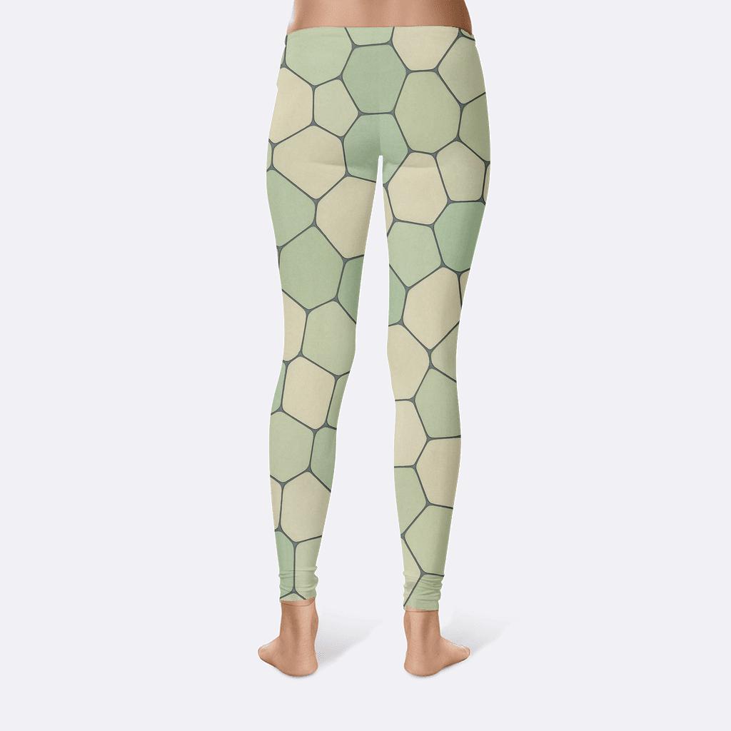 Foam Cell Tessellation stylish workout leggings