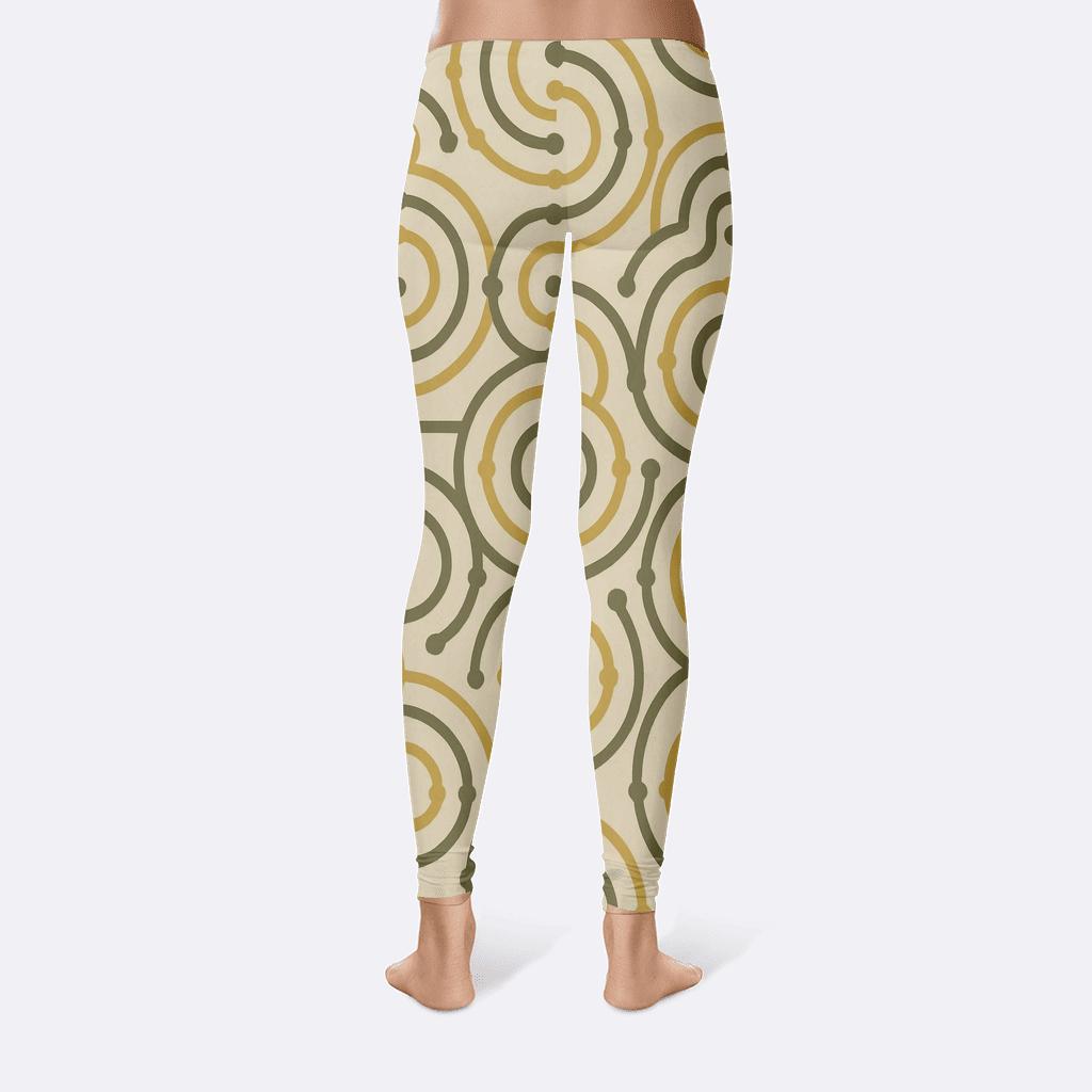Radial Loop Circuitry trendy athletic leggings