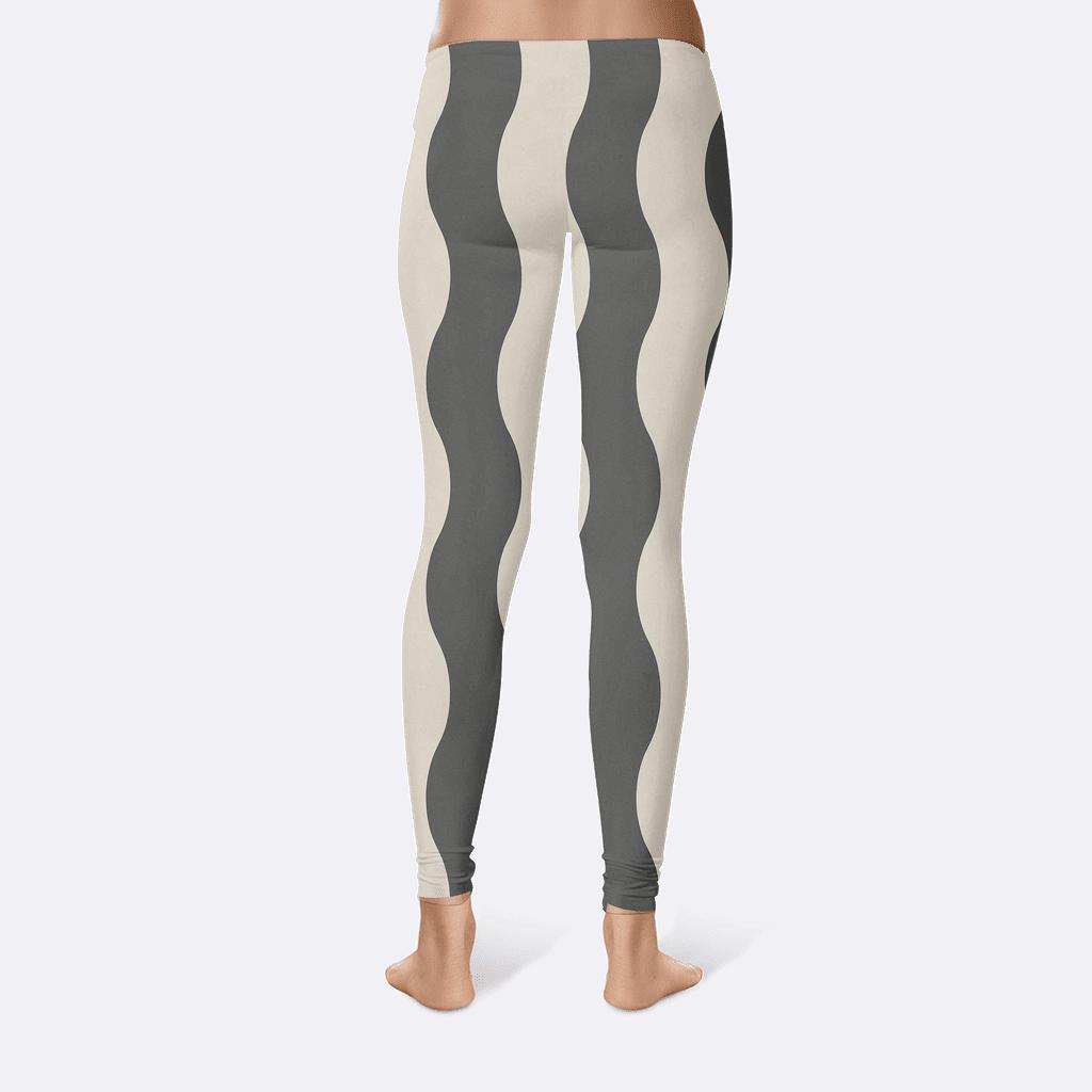 Interlock Stripe Waveform high-waist leggings