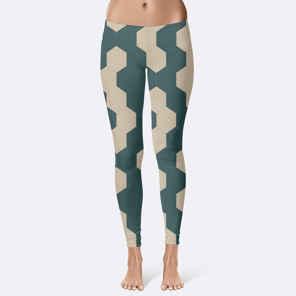 Driftline Hex Mesh custom leggings