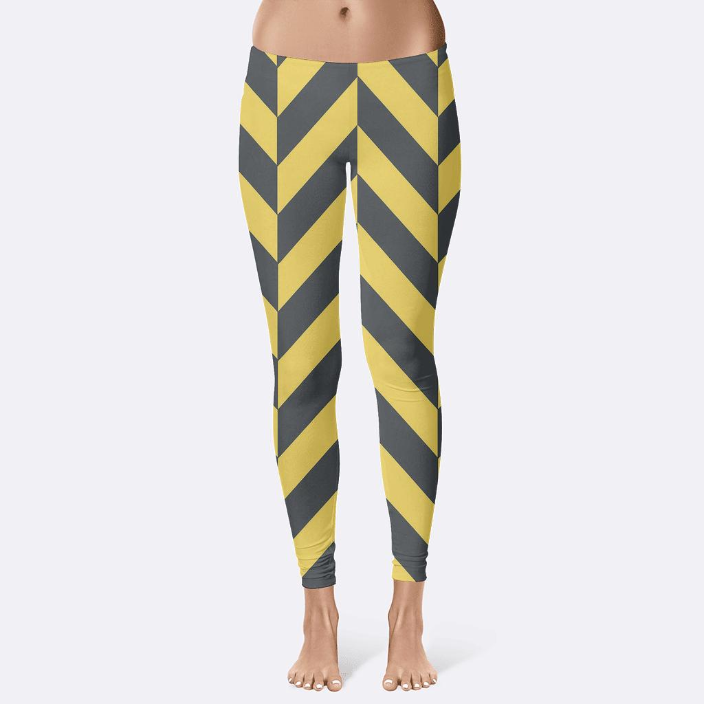 Ultra Herring Stripe Relay designer patterned leggings