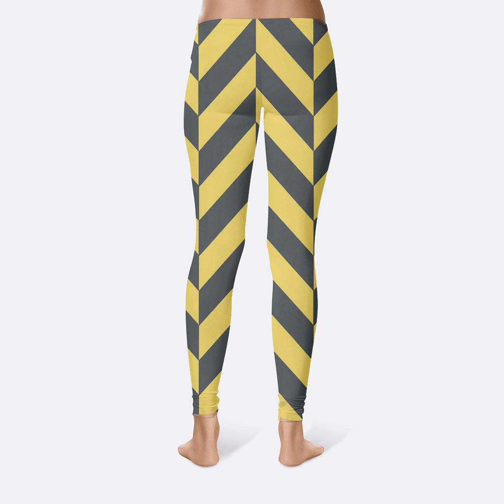 Ultra Herring Stripe Relay designer patterned leggings