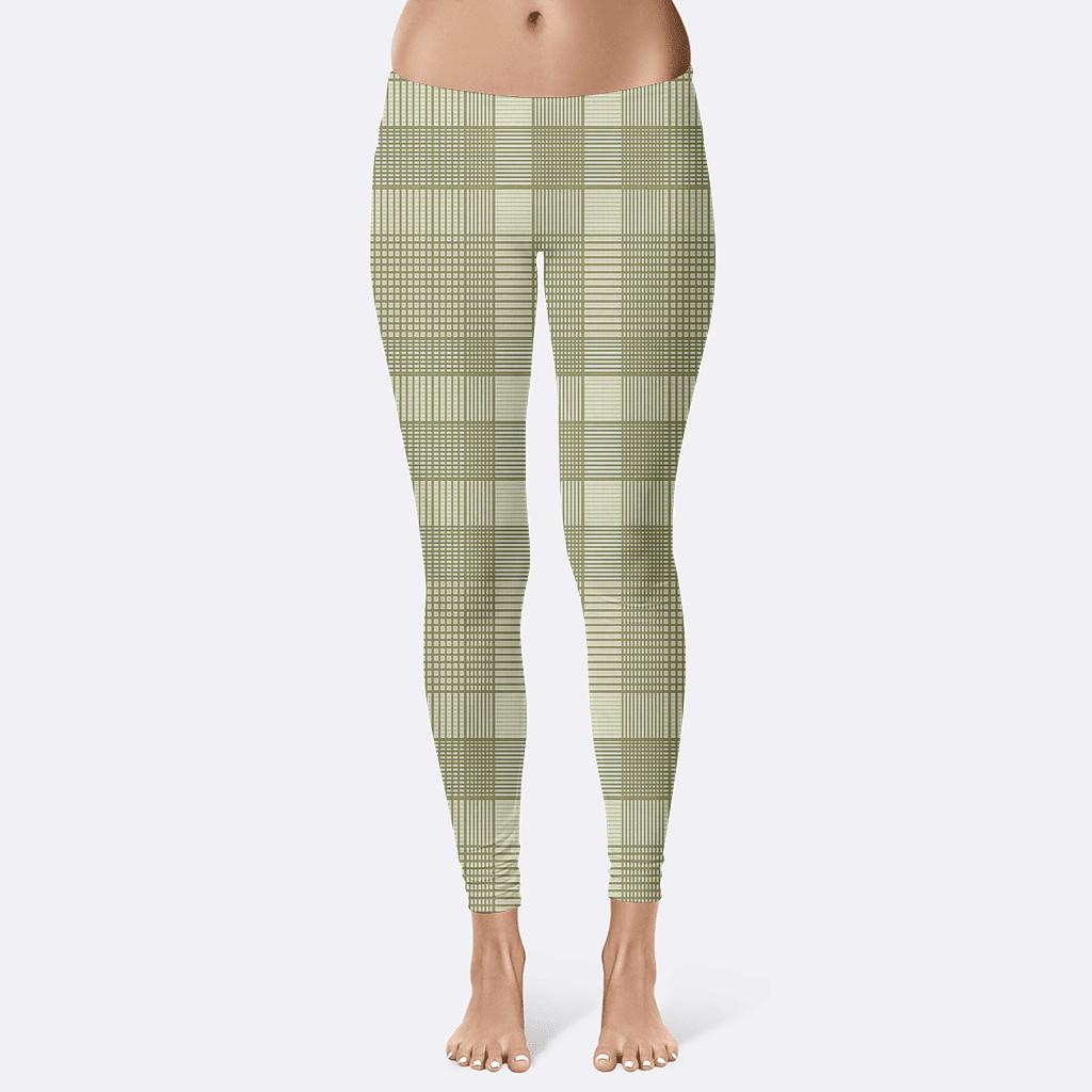 Precision Crosshatch Modulation soft cotton leggings