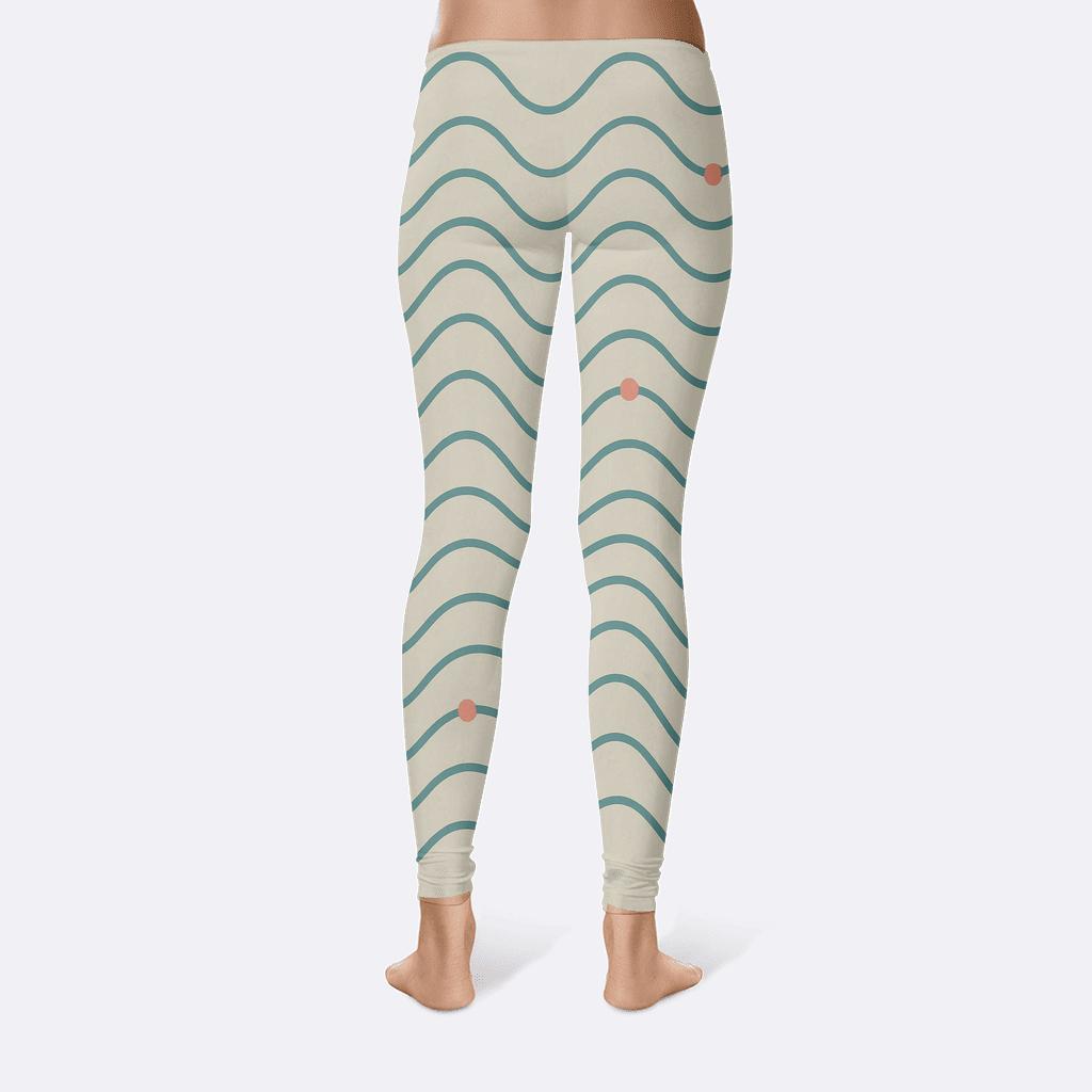 Wavepack Sine Line unique fashion leggings