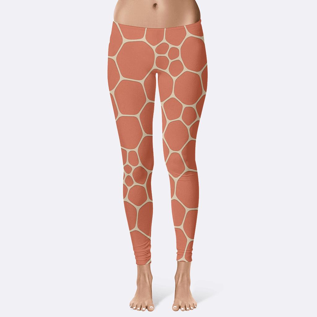 Foam Cell Mosaic Study stylish workout leggings